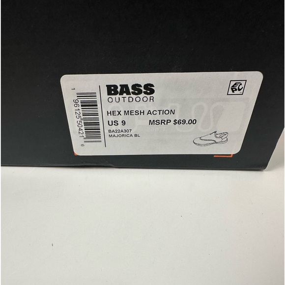NWT BASS OUTDOOR/ Hex Mesh Action Hiking Shoe/Size 9 - Picture 14 of 14